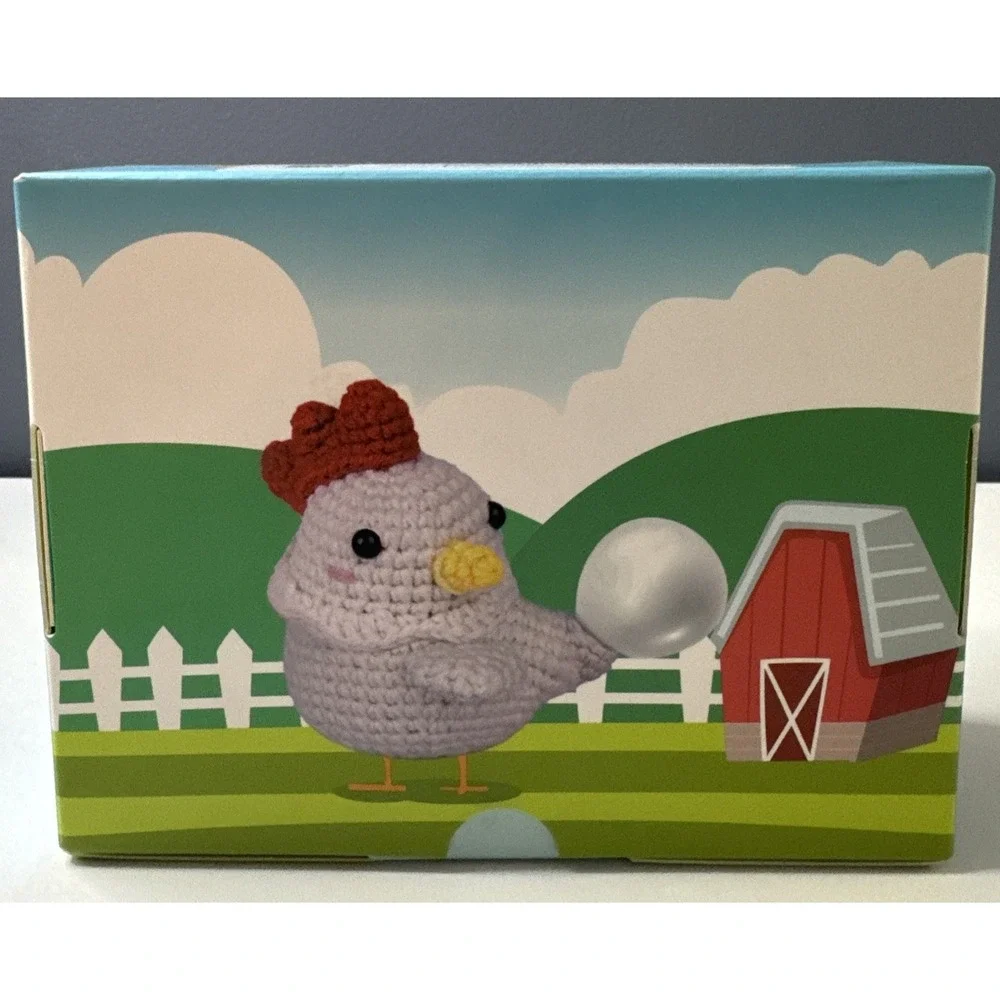 New Crochetta Crochet Kit Complete‎ Detailed Instructions Chicken Eggs Beginner